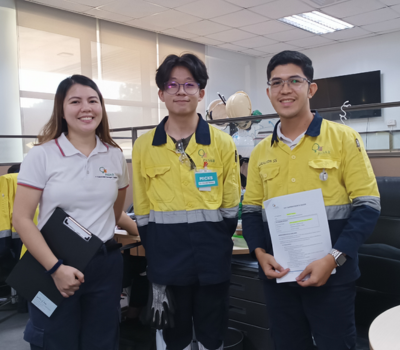 UP Diliman Metallurgical Engineering Student Begins OJT at PASAR